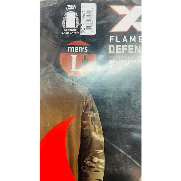 NWT! XGO Men's Apparel Fr Defense Base Layer Combat Shirt LARGE - Picture 12 of 13